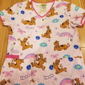 Scooby Doo scrubs shirt Nurse shirt